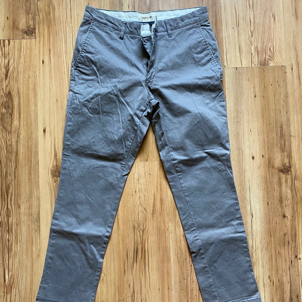 Grey Amazon Basic Grey Chino 30x30 Slim